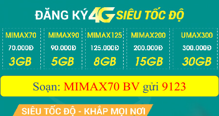 Đăng ký 4G Viettel ưu đãi khủng- trải nghiệm tốc độ cao vượt trội